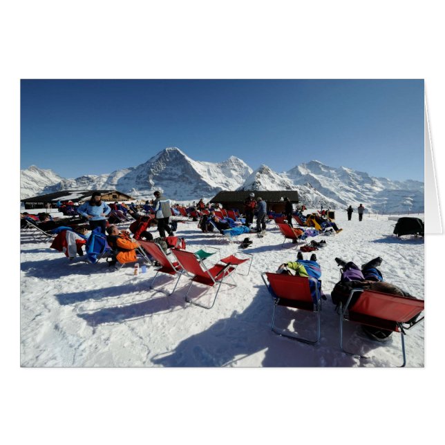 Cartes de voeux suisses, Mannlichen (Devant horizontal)