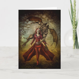 Cartes de voeux Vampire Werewolf