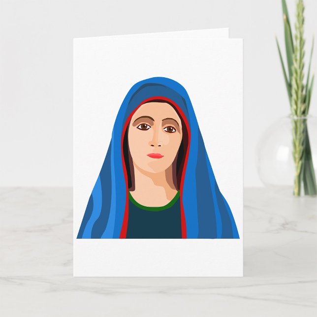 Cartes de voeux Vierge Marie (Créateur téléchargé)