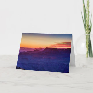 Cartes de voeux vierges Grand Canyon