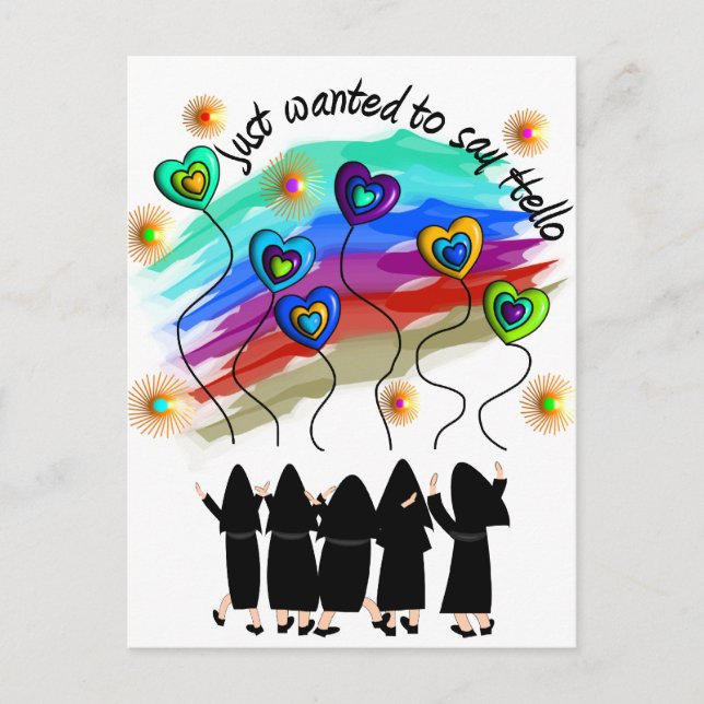 Cartes de voeux Whimsical Catholique (Devant)