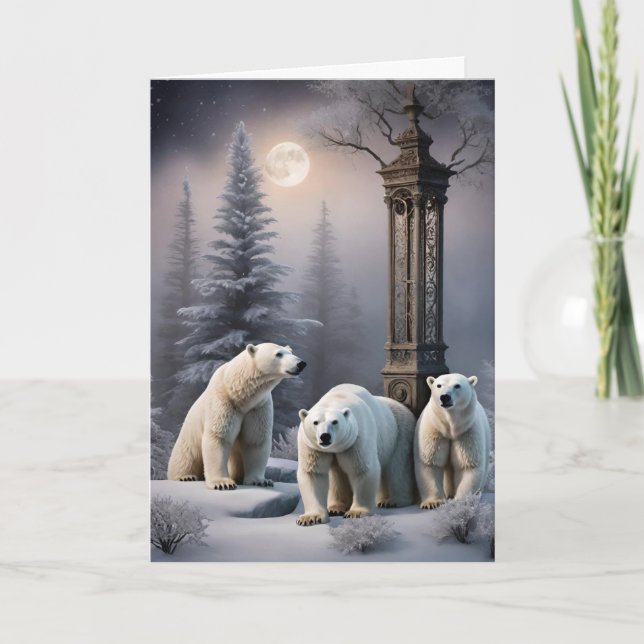 Cartes de voeux Whimsical Winter Holiday (Devant)