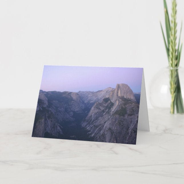 Cartes de voeux Yosemite (Devant)