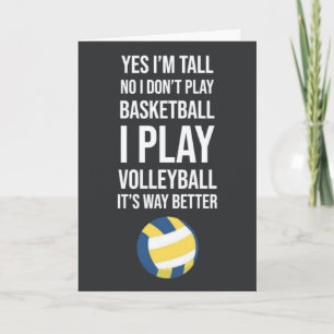 Cartes de Volleyball Sport Athlétique Joueur de Ly