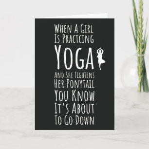 Cartes de Yoga pour Femmes pour Son Yogi