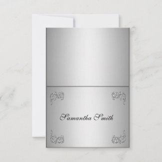 Cartes d'élégant nom de lieu_tourbillon floral arg