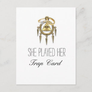 Cartes d'engagement de carte piège