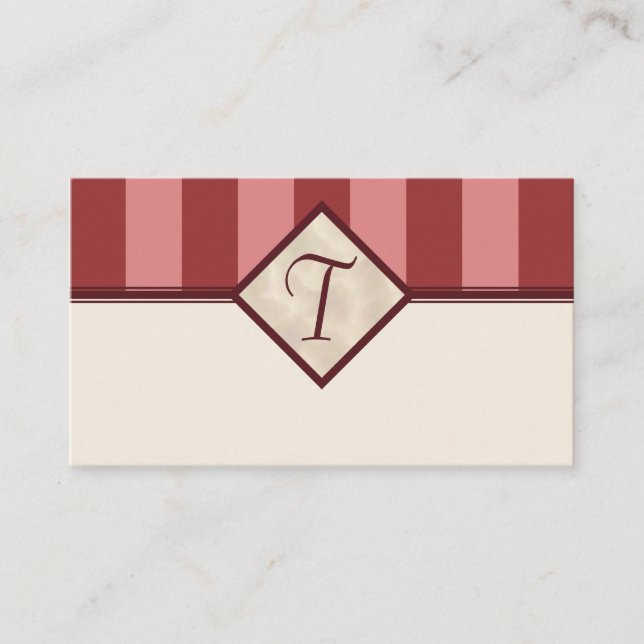 Cartes d'enregistrement pour Mariages Burgandy et  (Devant)