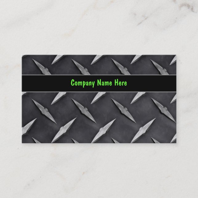 Cartes d'entreprise de construction (Devant)