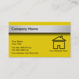 Cartes d'entreprise immobilière