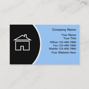 Cartes d'entreprise immobilière