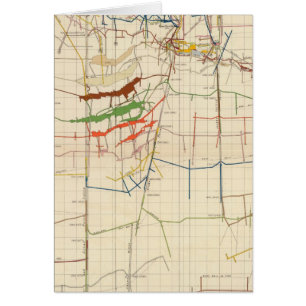 Cartes des mines de charbon numéro VI