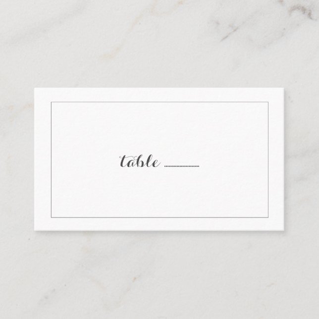 Cartes d'escorte Mariage Carolyna (Devant)