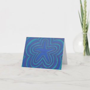 Cartes d'étoiles de mer de l'ombre (Sharpie coloré
