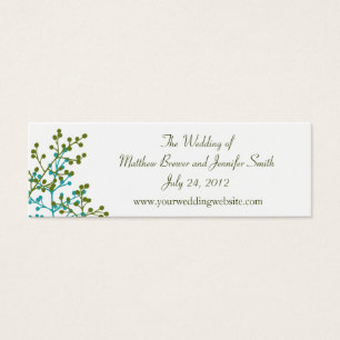 Cartes d'information du site Web du Mariage bleu e