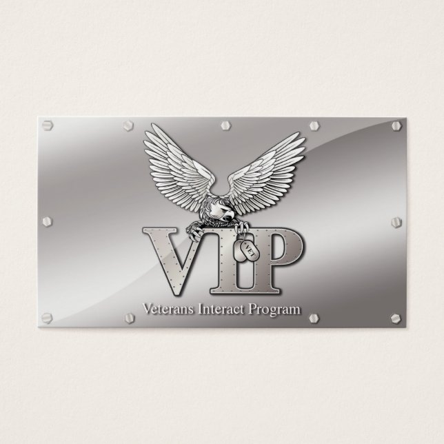 Cartes d'informations VIP (Devant)