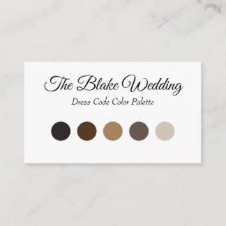 Cartes d'insertion de Faire-part de mariage coordo