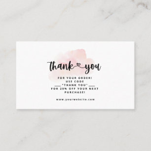 Cartes d'insertion du Merci Merci Carte de visite