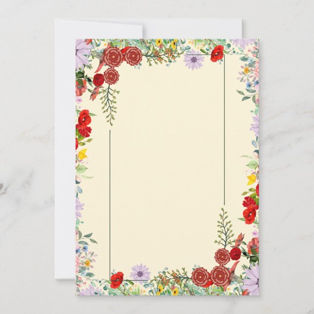 Cartes d'invitation (Devant)