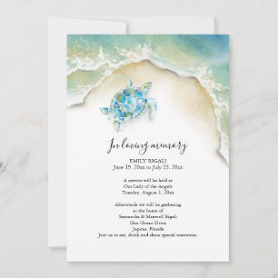 Cartes d'invitation à la Célébration de la vie des