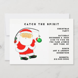 Cartes d'invitation à la fête de Noël