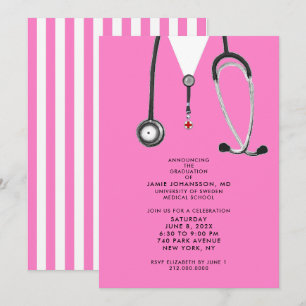 Cartes d'invitation à la fête de remise de diplôme