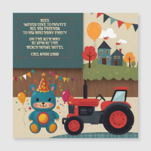 Cartes d'invitation à une fête