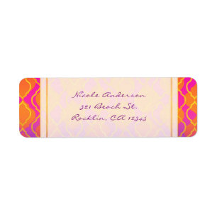 Cartes d'invitation arabes marocaines glamour aux