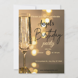 Cartes d'invitation d'anniversaire