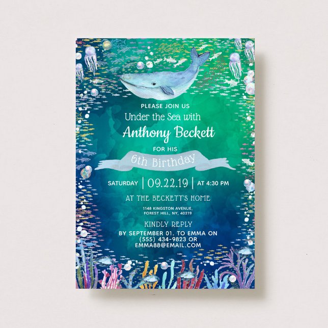 Cartes d'invitation d'anniversaire pour tout âge S (Créateur téléchargé)