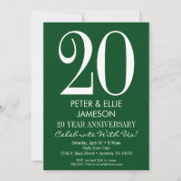 Cartes d'invitation d'anniversaire simples et mode