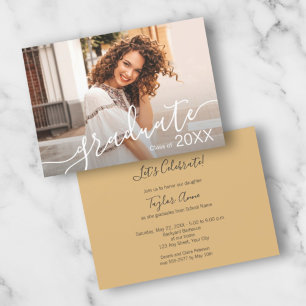 Cartes d'invitation de cérémonie de remise de dipl