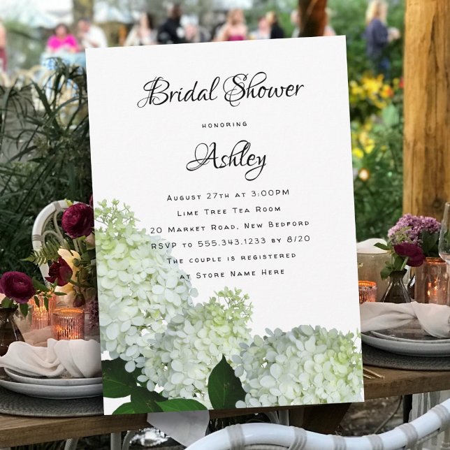 Cartes d'invitation de Fête de Mariage aux Fleurs  (Créateur téléchargé)