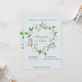 Cartes d'invitation de mariage