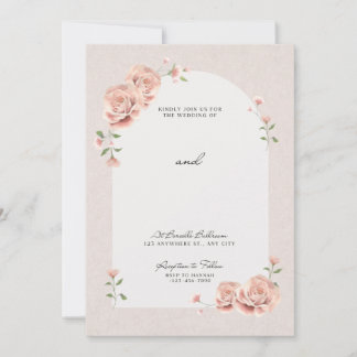 Cartes d'invitation de mariage