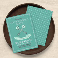 Cartes d'invitation de pendaison de crémaillère de