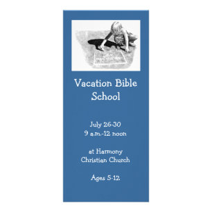 CARTES D'INVITATION D'ÉCOLE DE BIBLE DE VACANCES