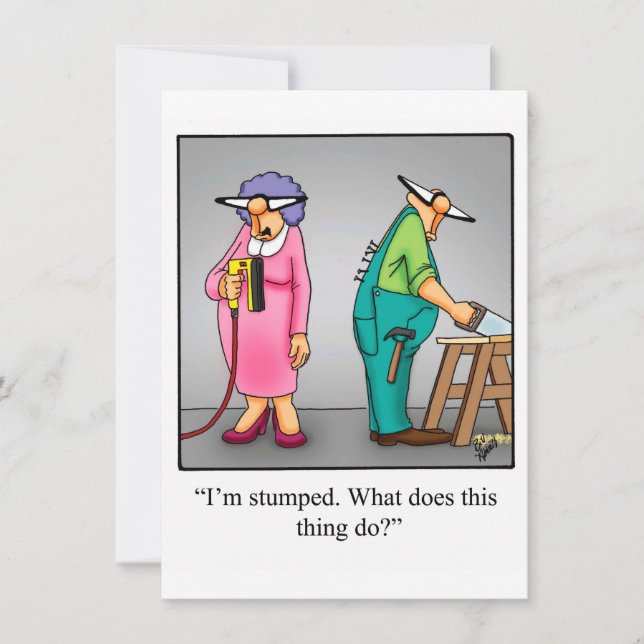 Cartes d'invitation drôles pour une fête d'anniver (Devant)