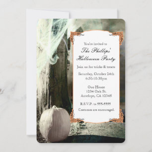 Cartes d'invitation élégantes pour une fête avec p