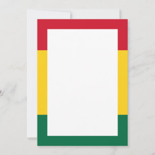 Cartes d'invitation et d'annonce à motif africain