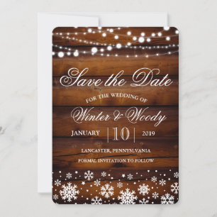 Cartes d'invitation flocon de neige d'hiver