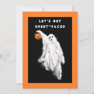 Cartes d'invitation Halloween pour adultes