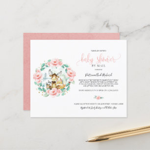 Cartes d'invitation par la poste pour Baby Shower 