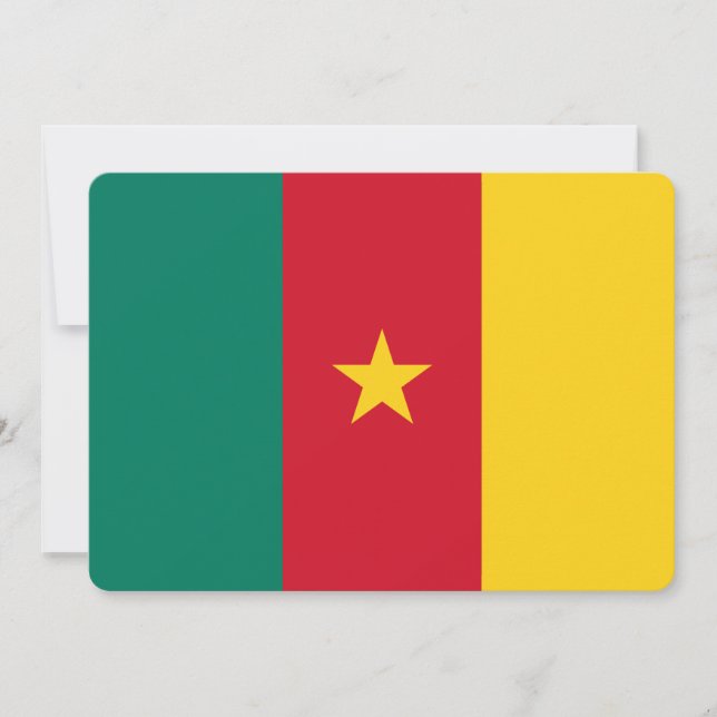 Cartes d'invitation patriotiques avec drapeau du C (Devant)