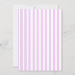 Cartes d'invitation personnalisées avec bandes ros