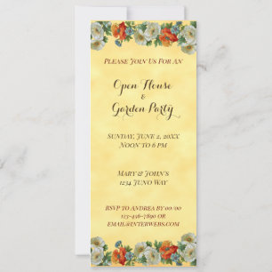 Cartes d'invitation personnalisées pour une fête d