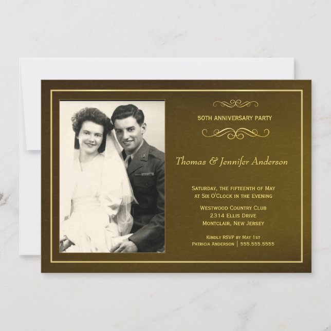 Cartes d'invitation photo pour une fête d'annivers (Devant)