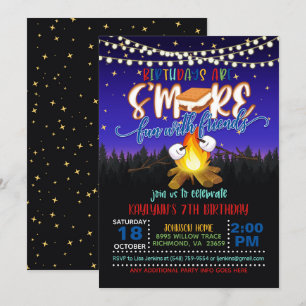 Cartes d'invitation pour anniversaire: Les fêtes s