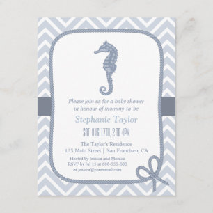 Cartes d'invitation pour Baby Shower sur le thème 