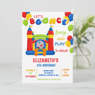 Cartes d'invitation pour fête d'anniversaire de ma